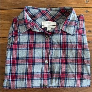 J.Crew Women’s Classic-fit Boy Flannel
